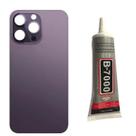 Tampa Traseira Para Ip 14 Pro Mx Lilás Roxo Cola 110 Tampa Traseira Para Ip 14 Pro Mx Lilás Roxo Cola 110