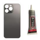 Tampa Traseira Para Iphone 13 Pro Mx Preto Cola 110ml