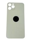 Tampa Traseira Vidro com Furo Maior Compatível IPhone 11 Pró Cor:Branco Tampa Traseira Vidro com Furo Maior Compatível IPhone 11 Pró Cor:Branco