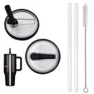 Tampa Tumbler Flip Straw de substituição de 40 onças para HydroJug, pacote com 2 unidades