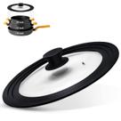 Tampa universal Ydeapi para panelas, frigideiras e frigideiras de 16 a 30 cm