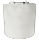 Tampa Vaso Bali Branco Laqueado Louça Incepa