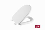 Tampa Vaso Sanitário Almofadado Carrara Branco ASTRA