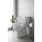 Tampa Vaso Sanitário Oval Soft Close Branca Silenciosa
