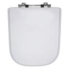 Tampa Vaso Sanitário Quadra Branco Bacia Deca MDF Tampa Vaso Sanitário Quadra Branco Bacia Deca MDF