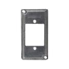 Tampa zincada 1/2" 3/4" 3 postos contapar
