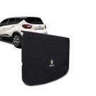 Tampão Bagagito Porta Malas Renault Captur 2016 a 2023 Carpete Preto R-Acoustic