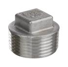 Tampão de cabeça quadrada Smith Cooper em aço inoxidável 1,5 cm