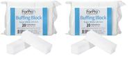 Tampão de unhas para Pro Super White Buffing Block 120 Grit (20x2)
