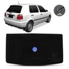 Tampao golf g1 antigo 1995 a 1998 preto porta malas