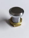 Tampão Metal Cromado rosca 13mm p/ cobrir furo torneira jato P/ Bebedouro IBBL BDF 300