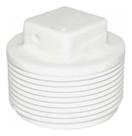 Tampao Plug Roscavel 1 Polegada Pvc Branco Plastilit Tampao Plug Roscavel 1 Polegada Pvc Branco Plastilit