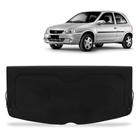 Tampão Porta Malas Corsa Wind 2 Portas 1994 a 2001 Preto Furos 6x9 Bagagito