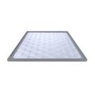 Tampão Simples Com Rebaixo Passagem Inspeção Cinza 80x80cm