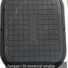 Tampão T 33 Ferro Liso 48X42,5cm F Realezas Tampão T 33 Ferro Liso 48X42,5cm F Realezas
