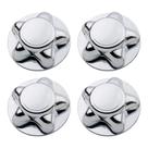 Tampas Centrais de Roda Cromadas B4B BANG 4 BUCK 7 para Ford F-150 Tampas Centrais de Roda Cromadas B4B BANG 4 BUCK 7 para Ford F-150