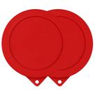 Tampas de armazenamento de silicone para anchor hocking e pirex