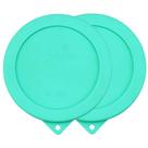 Tampas de armazenamento de silicone para anchor hocking e pirex