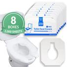 Tampas de assento de vaso sanitário Reli. 2000 unidades descartáveis e laváveis