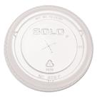 Tampas de copo SOLO 626TS-100 Company-Ultra Clear Flat Cold PET