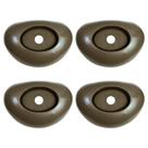 Tampas de extremidade para pés de piscina Vsttar 13 x 9 x 3 cm para estrutura Coleman