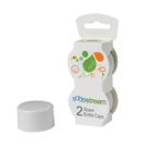 Tampas de garrafa SodaStream, pacote com 2 unidades, brancas