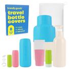 Tampas de garrafas de silicone Brandly Goods Multi-Size Travel