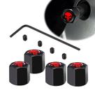 Tampas de haste de válvula ZKFAR Skull Anti-Theft Tire Air (pretas) Tampas de haste de válvula ZKFAR Skull Anti-Theft Tire Air (pretas)