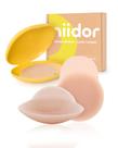 Tampas de mamilo Niidor Seamless Seamless Silicone A-C