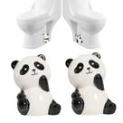 Tampas de parafuso de vaso sanitário de cerâmica Panda Design Bnrkmeb Tampas de parafuso de vaso sanitário de cerâmica Panda Design Bnrkmeb