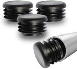 Tampas de plástico Prescott Plastics 50,8 mm OD - pacote com 10