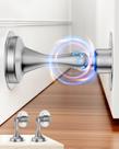 Tampas de porta HELEMAN Magnetic Door Catch, pacote com 2 unidades em aço inoxidável