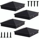Tampas de poste Azdele True I.D. Aluminium Pyramid 4 x 4 Wood Post