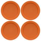 Tampas de reposição para tigelas de vidro Pyrex de 6 e 7 xícaras para armazenamento de alimentos