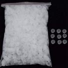 Tampas de tinta de tatuagem DOWI 15, tamanho grande, 1000 ml, plástico, 1000 unidades