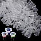 Tampas de tinta de tatuagem Yuelong 1000 Copo de plástico descartável de 16 mL