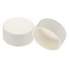 Tampas de tubo de PVC PATIKIL, 4,3 cm de diâmetro, brancas, pacote com 2