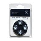 Tampas de Válvula para Pneu Mercedes Benz Q-6-40-8131 Coroa de Louro Azul