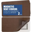 Tampas de ventilação BEWAVE Magnetic Metallic 20x39 cm Conjunto de 2