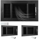 Tampas de ventilação de teto Wesiti, 2 peças de 30 x 15 cm para sistema HVAC