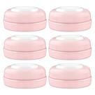 Tampas de viagem Maymom Screw Tamps Aka com disco de vedação Avent 6 unidades