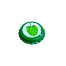 Tampas metálica garrafa Lúpulo 26mm Pry off - Pack c/ 100