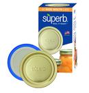 Tampas para conservas, excelentes soluções de vedação, 3,25", grau alimentício, 60 quilates
