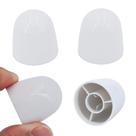 Tampas para Parafusos de Vaso Sanitário Ckyleole Brancas em Plástico 32 mm de Altura 4 Peças Tampas para Parafusos de Vaso Sanitário Ckyleole Brancas em Plástico 32 mm de Altura 4 Peças