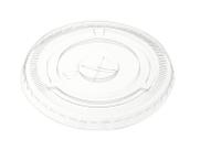 Tampas planas de plástico para copos de milkshake GUSTO 100 Count