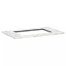 Tampo 80cm com Furo para Cooktop 4 Bocas 50cm X 35cm e Pré Furo Cooktop 5 Bocas 60cm x 35cm Luciane