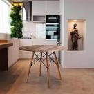 Tampo De Cozinha e Sala Mesa 90cm Com Pés Eames Tampo De Cozinha e Sala Mesa 90cm Com Pés Eames