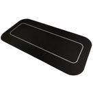 Tampo de mesa de pôquer Yuanhe Retângulo Portátil 70x35cm Preto