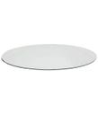 Tampo de Mesa Redondo de Vidro Temperado 8mm incolor 80cm - Competidora