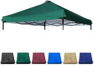 Tampo de reposição de dossel JANCANOPY de 12 x 12 pés, revestido de prata, verde Tampo de reposição de dossel JANCANOPY de 12 x 12 pés, revestido de prata, verde
